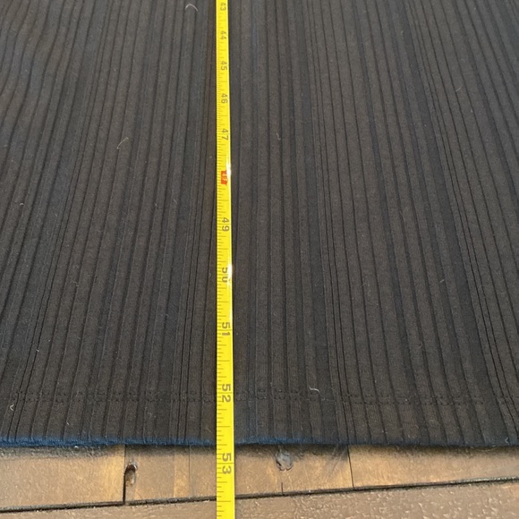 Express Ribbed Black Sleeveless Maxi Dress - Picture 9 of 11